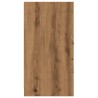 Armoire d'apothicaire chêne artisanal bois d'ingénierie 