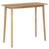 Ensemble à manger d'extérieur 5 pcs Bois d'acacia solide 