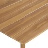 Ensemble à manger d'extérieur 5 pcs Bois d'acacia solide 