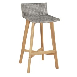 Ensemble à manger d'extérieur 5 pcs Bois d'acacia solide 