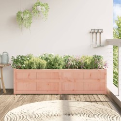 Jardinière 180x50x50 cm bois massif de douglas 