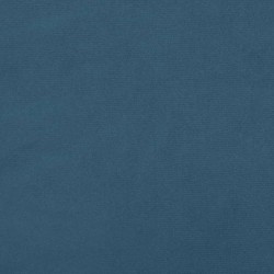 Tête de lit avec oreilles Bleu foncé 163x23x118/128 cm Velours 