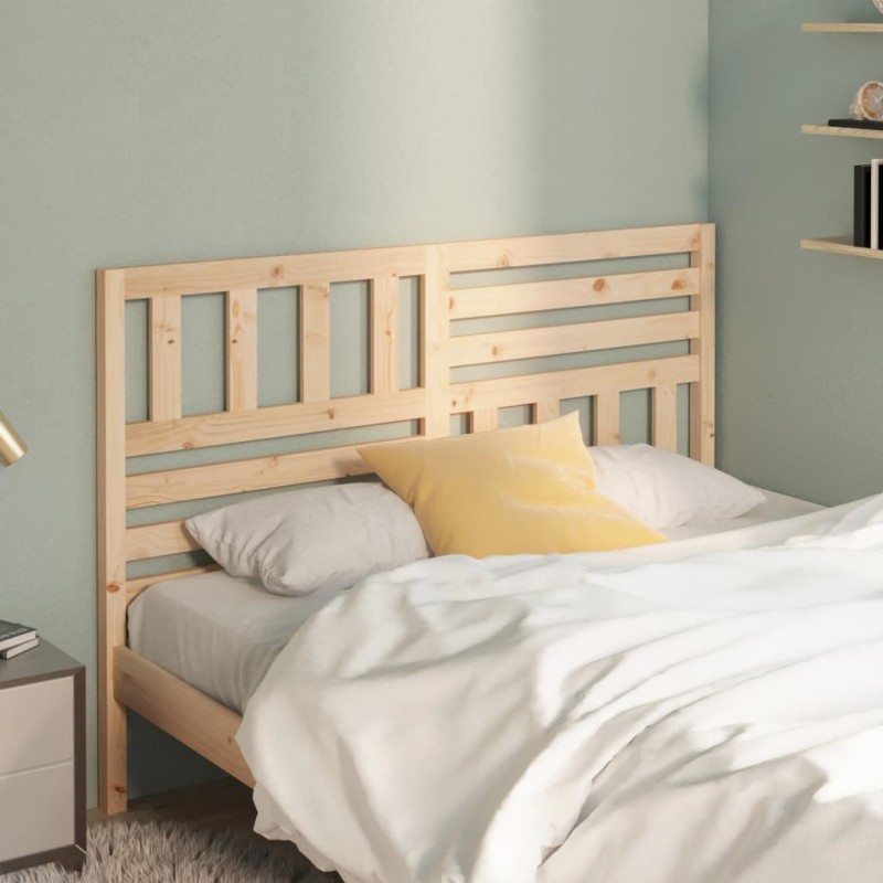 Tête de lit 141x4x100 cm Bois massif de pin Tête de lit 141x4x100 cm Bois massif de pin