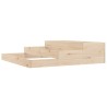 Jardinière 107x107x27 cm Bois massif de pin 