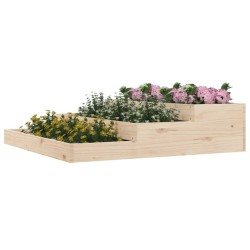 Jardinière 107x107x27 cm Bois massif de pin 