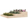 Jardinière 107x107x27 cm Bois massif de pin 