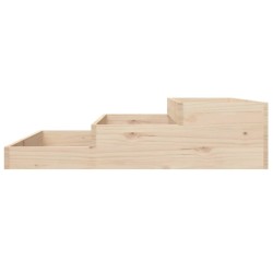 Jardinière 107x107x27 cm Bois massif de pin 