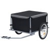 Remorque de vélo noir et gris 65 kg 