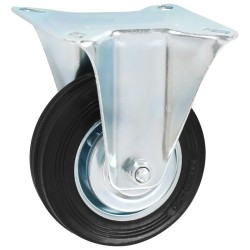 8 pcs Roulettes fixes 100 mm 