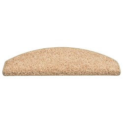 Tapis d'escalier 30 pcs doré 65x21x4 cm 
