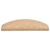 Tapis d'escalier 30 pcs doré 65x21x4 cm 