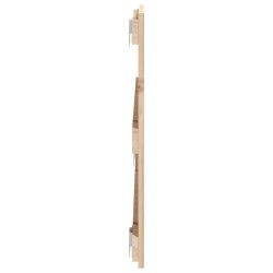 Tête de lit murale 108x3x60 cm Bois massif de pin 