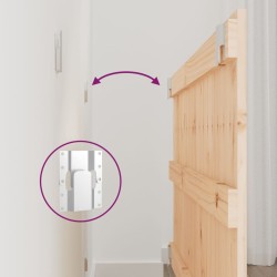 Tête de lit murale 108x3x60 cm Bois massif de pin 