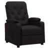 Fauteuil inclinable Noir Similicuir 