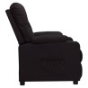 Fauteuil inclinable Noir Similicuir 