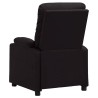 Fauteuil inclinable Noir Similicuir 