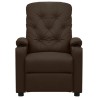 Fauteuil inclinable Marron Similicuir 
