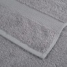 Serviettes de bain de qualité supérieure SOLUND 10 pcs gris 