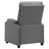 Fauteuil inclinable Gris Similicuir 