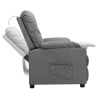 Fauteuil inclinable Gris Similicuir 