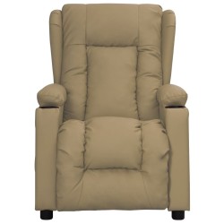 Fauteuil inclinable Cappuccino Similicuir 