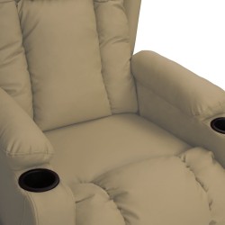 Fauteuil inclinable Cappuccino Similicuir 