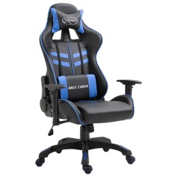 Chaise de jeu Bleu Similicuir 