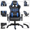 Chaise de jeu Bleu Similicuir 