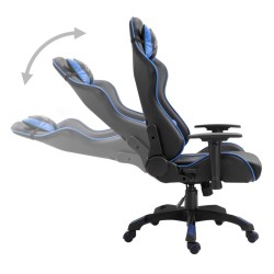 Chaise de jeu Bleu Similicuir 