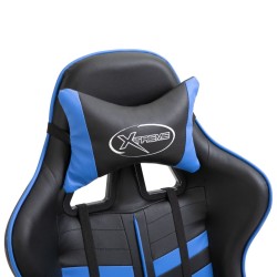Chaise de jeu Bleu Similicuir 