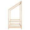 Cadre de lit pour enfant 2x(70x140) cm bois de pin massif 