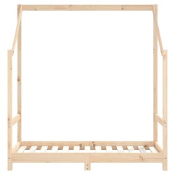 Cadre de lit pour enfant 2x(70x140) cm bois de pin massif 
