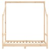 Cadre de lit pour enfant 2x(70x140) cm bois de pin massif 