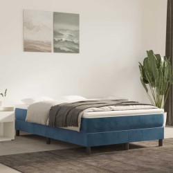 Matelas de lit à ressorts ensachés 120x210x20 cm velours 