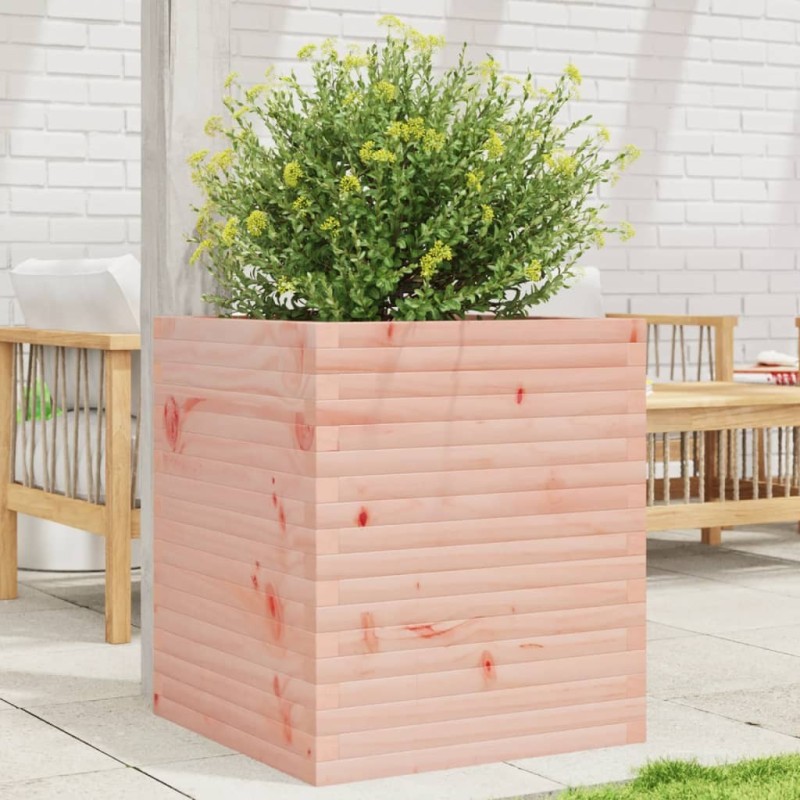 Jardinière 60x60x68,5 cm bois massif de douglas Jardinière 60x60x68,5 cm bois massif de douglas