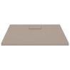 Receveur de douche SMC Marron 90x90 cm 