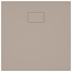 Receveur de douche SMC Marron 90x90 cm 