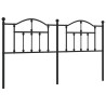 Tête de lit métal noir 160 cm 