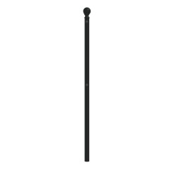 Tête de lit métal noir 160 cm 