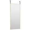 Miroir de porte Doré 40x100 cm Verre et aluminium 
