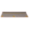 Tapis d'escalier autocollants 30 pcs 65x21x4 cm rose 