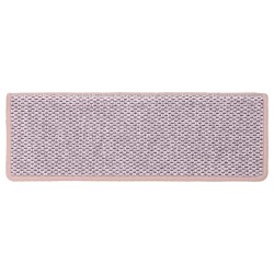 Tapis d'escalier autocollants 30 pcs 65x21x4 cm rose 