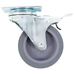 32 pcs Roulettes pivotantes 75 mm 