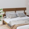 Tête de lit Marron miel 184x3x81 cm Bois massif de pin 