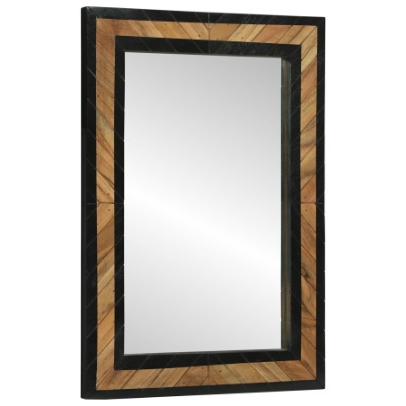 Miroir 70x2x70 cm Bois massif en acacia 