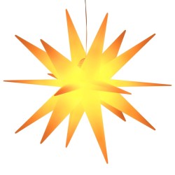 Lumière de Noël avec LED pliable jaune 100 cm 