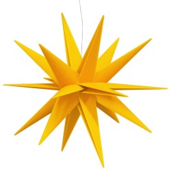Lumière de Noël avec LED pliable jaune 100 cm 