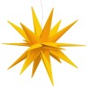 Lumière de Noël avec LED pliable jaune 100 cm 