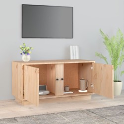 Meuble TV 80x35x40,5 cm Bois de pin massif 