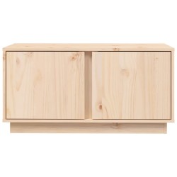 Meuble TV 80x35x40,5 cm Bois de pin massif 